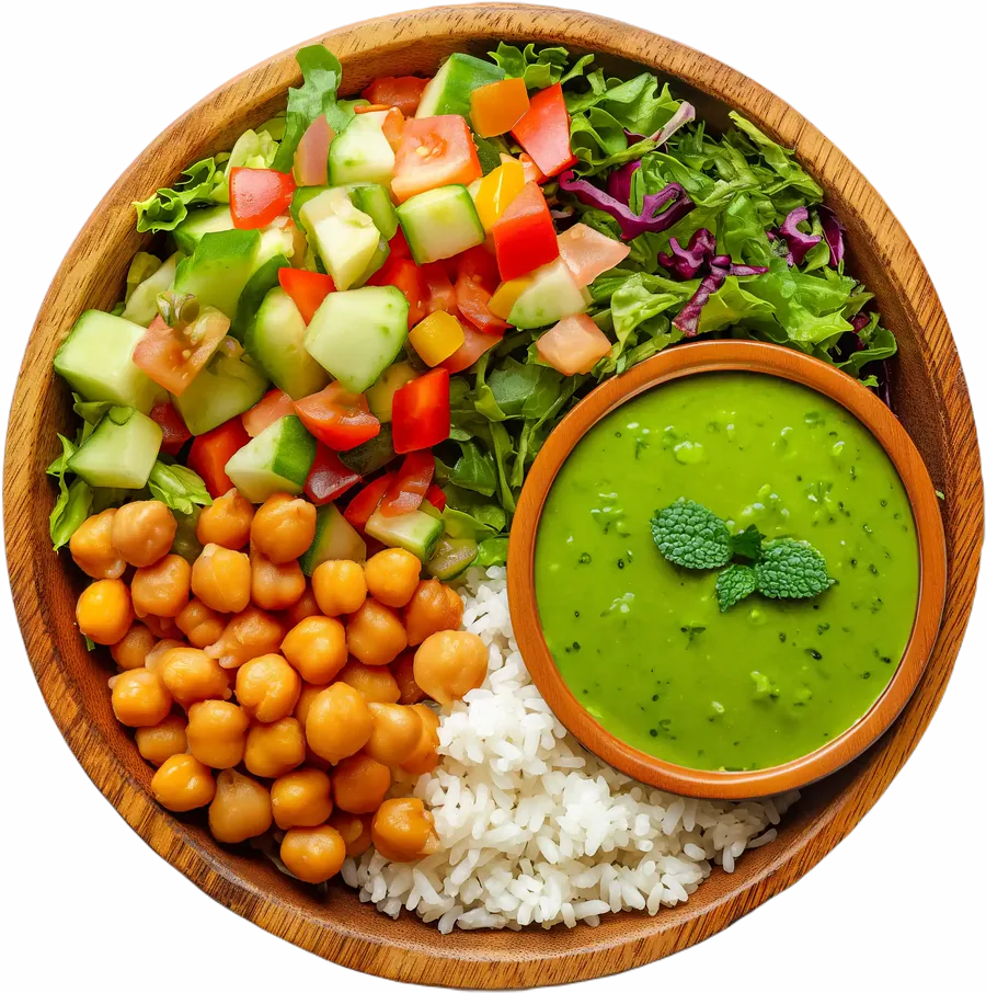 Vegan rice bowl