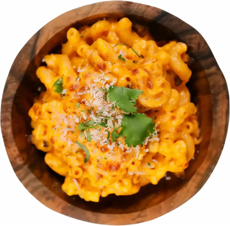 Mac and cheese from the school lunch menu