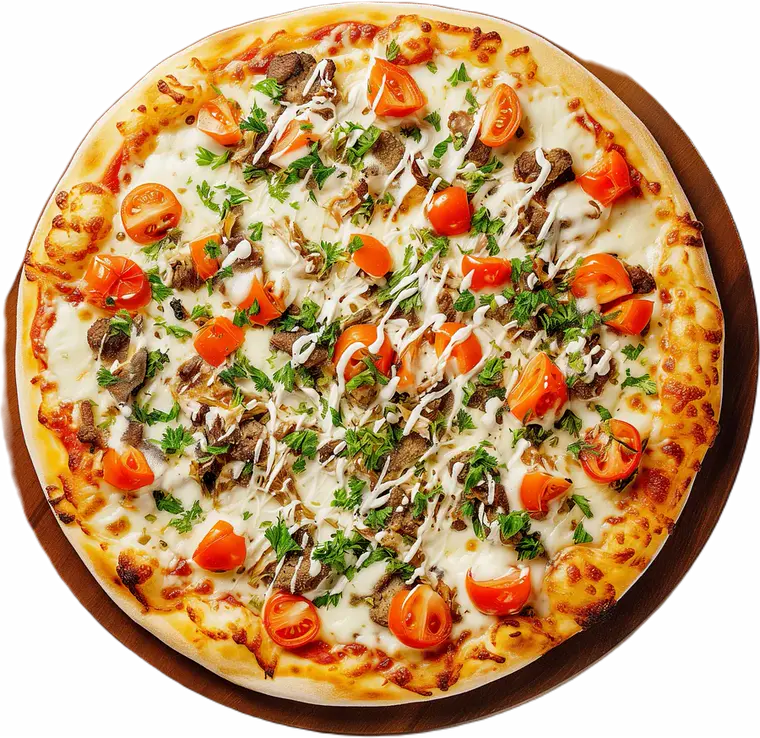 Caribbean Pirate pizza
